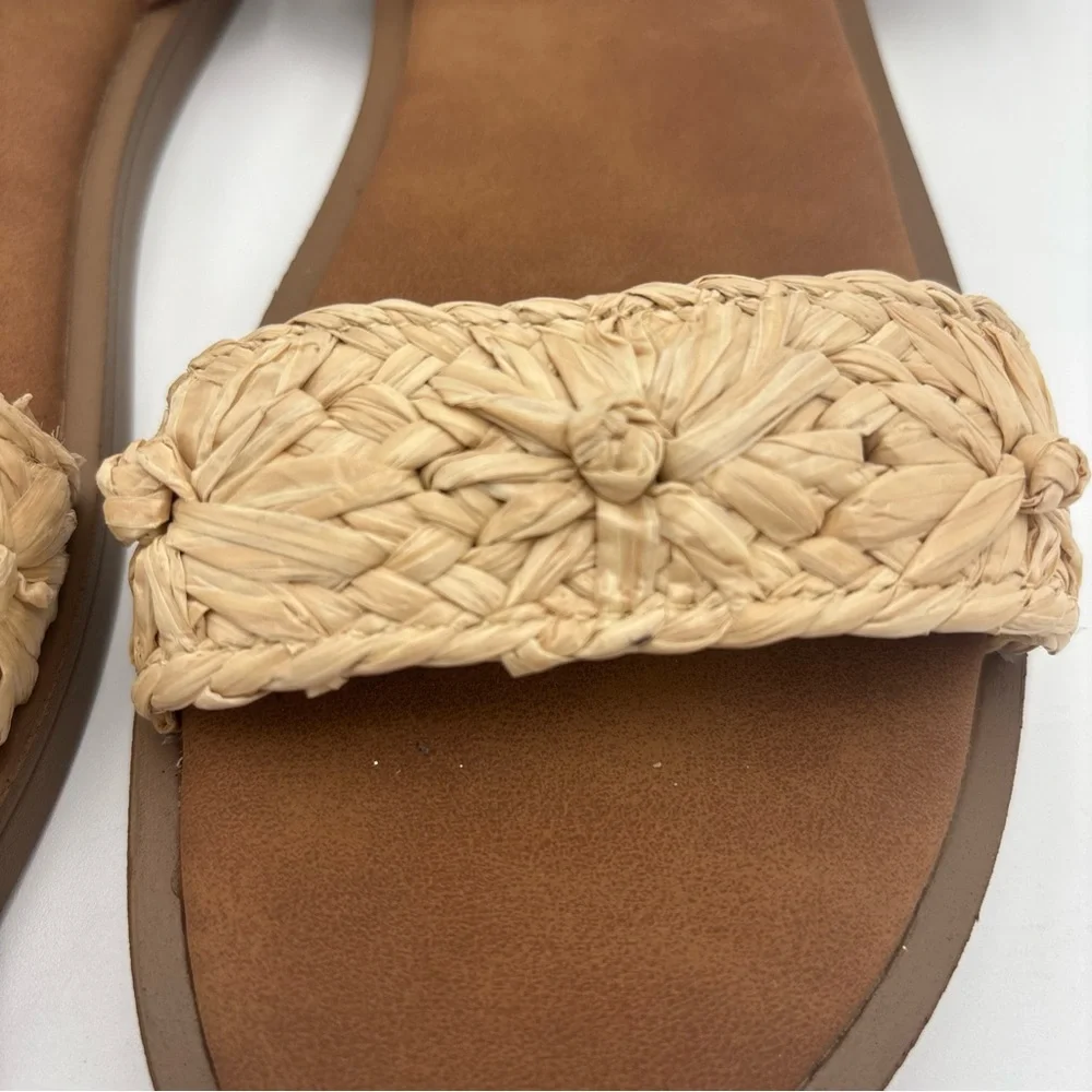 Steve Madden‎ Brown and Tan Sandals Two-Strap Design Sizes 2,4,5